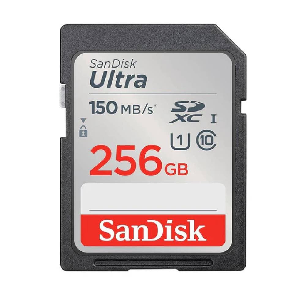 SanDisk Ultra SDHC UHS-I Card 256GB - SDSDUNC/150MB/s - Black