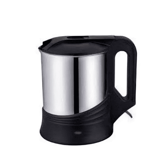 City 1 Liter Electric Kettle, 2000W, Silver Finish