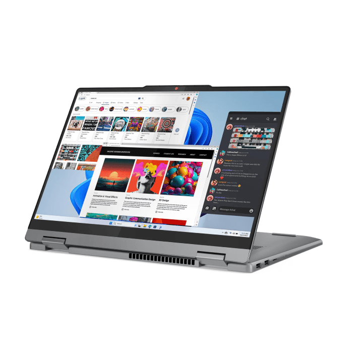 Lenovo IdeaPad 5 2-in-1 14IRU9 Laptop, Core 5 120U Processor, 8GB RAM, 512GB SSD, Intel Integrated Graphics, 14" HD WUXGA Display, Windows 11 - Grey
