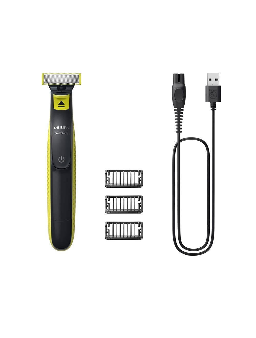 Philips One Blade Wet and Dry Trimmer and Shaver- Grey* Green - QP2724/10