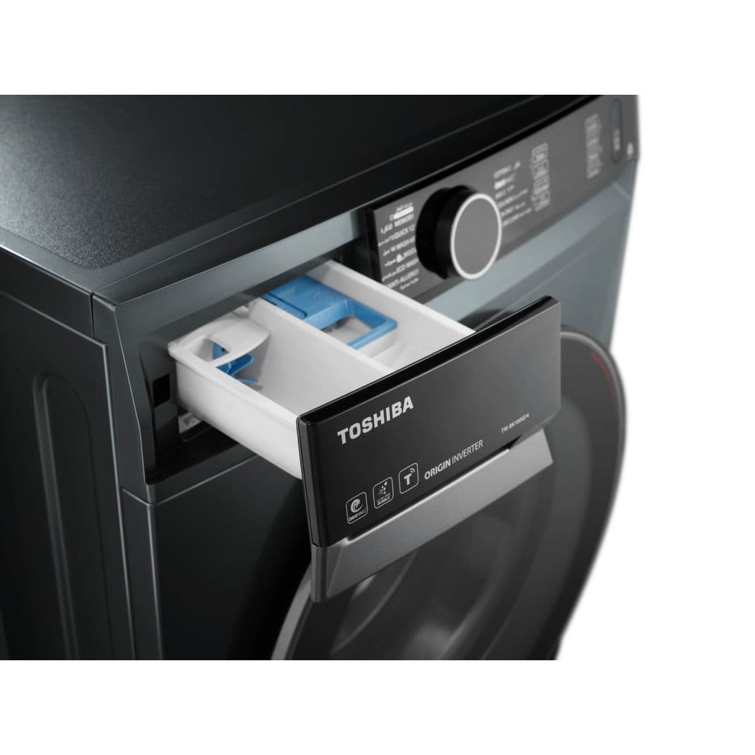 Toshiba Washing Machine, Full Automatic, 9 kg, Inverter, Wi-Fi, TW-BK100GF4EG(MK) - Grey