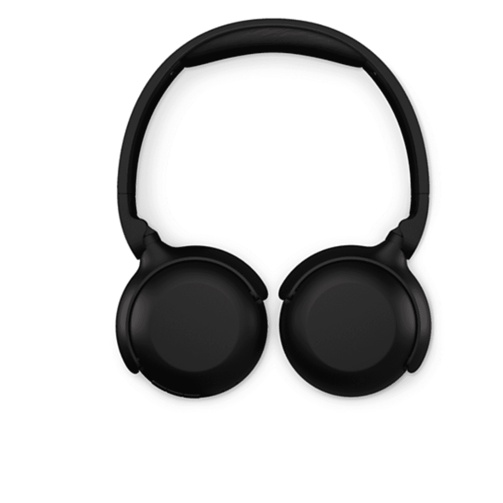 Philips Series 2000 Wireless Over Ear Headphone with Mic, TAH2209BK/79 - Black