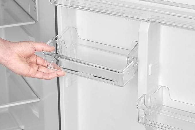 Midea No Frost Refrigerator, 338 Liters, Stainless Steel - MDRT489MTN46