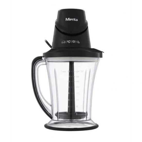 Mienta Chopper, 500 Watt, 2 Liter, CH23738A - Clear Black