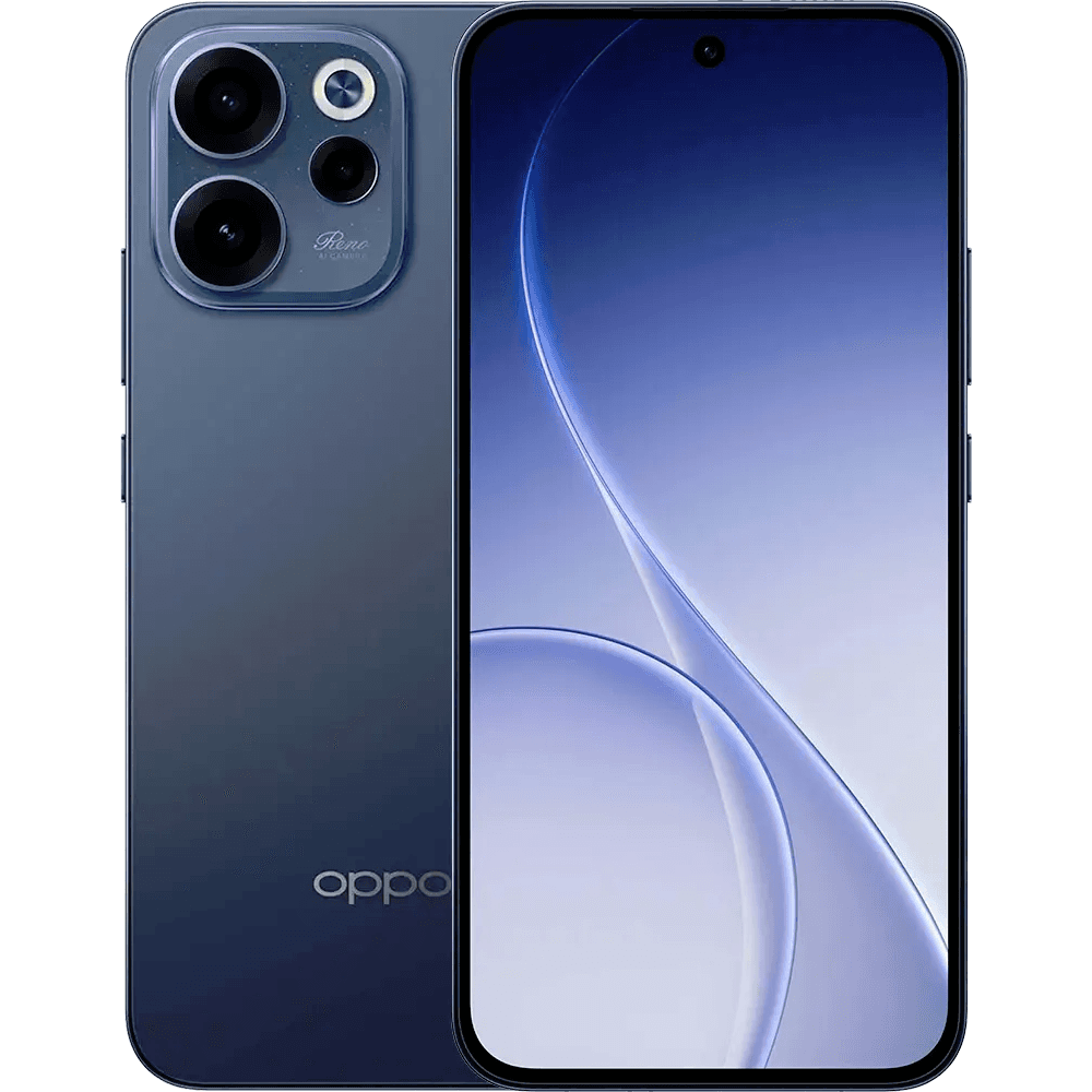 OPPO Reno15 F Dual SIM, 256GB, 12GB RAM, 5G - Twilight Blue