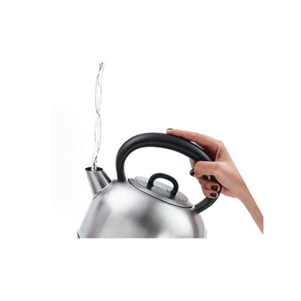Mienta Electric Kettle, 1.7 Liter, Stainless Steel - EK201020A