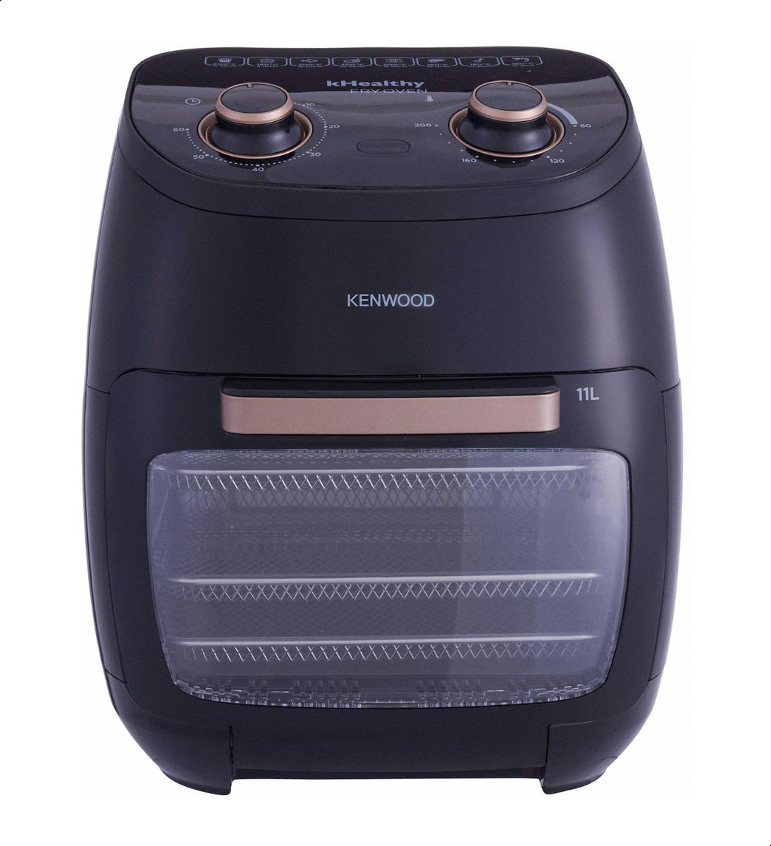 product-Kenwood Air Fryer, 11 Liters, 2000 Watt, Black - HFP90