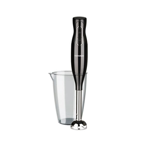 TORNADO Hand Blender, 1000 Watt - Black, THB-1000SL
