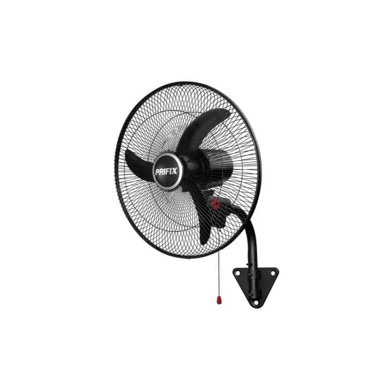 Prifix Siena Wall Mount Fan, 18 Inch, Black - WFS-180