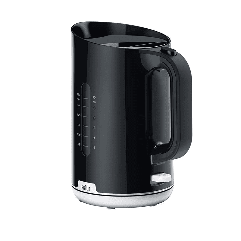 Braun Breakfast Kettle, 2200 Watt, 1.7 Liter, WK1100 - Black