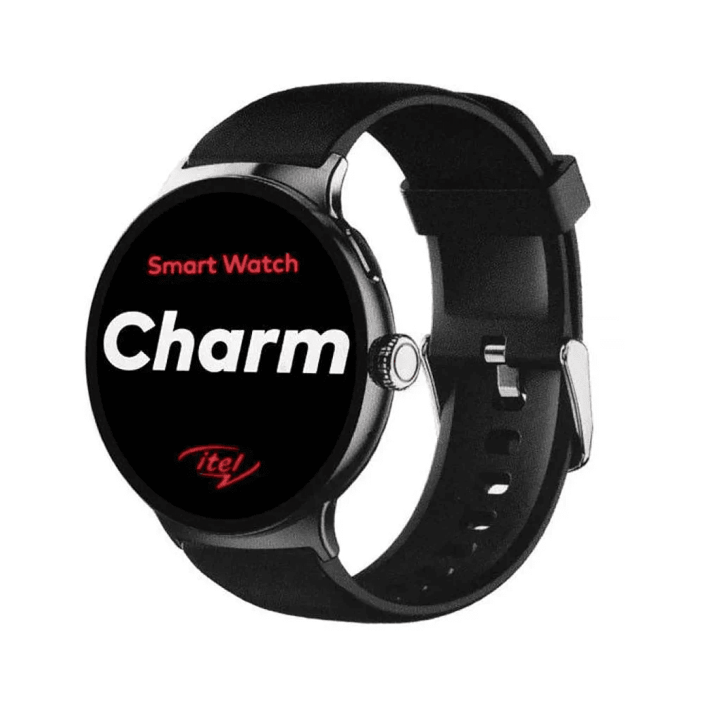 Itel Smart Watch Unicorn ISW-N9 1.43 Inch Amoled IP68 - Dark Chrome