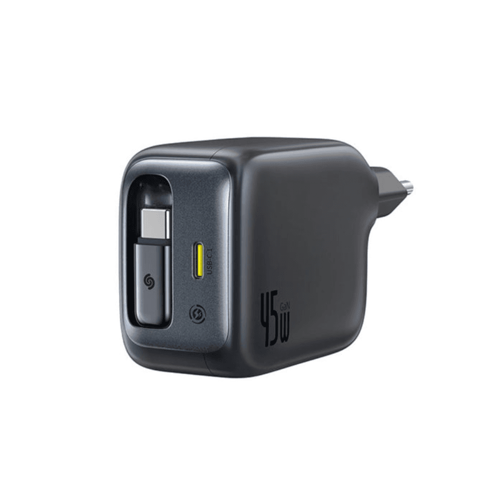 Baseus Charger 45W EnerCore CJ11 With Cable Type-C – Black