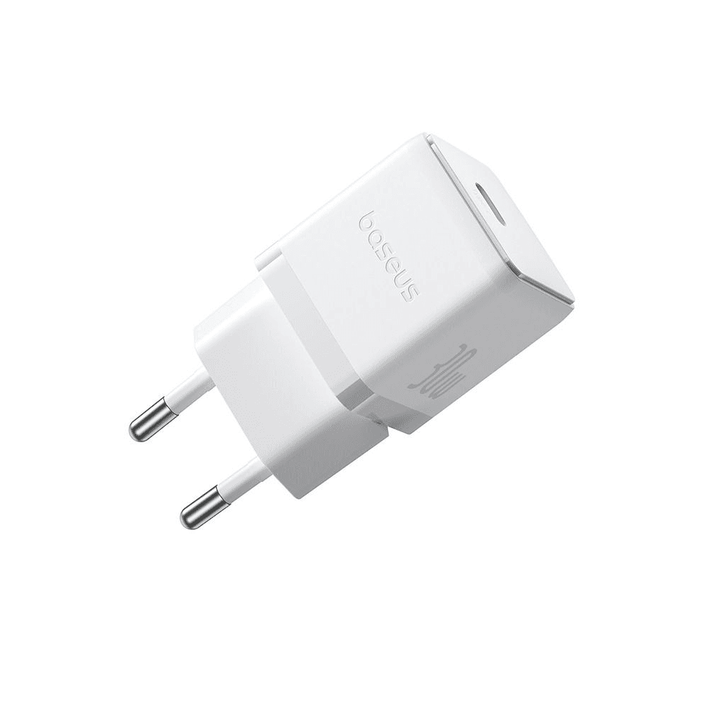 Baseus Palm Fast Charger 30W, With Type-C To Type-C Cable 60W - White