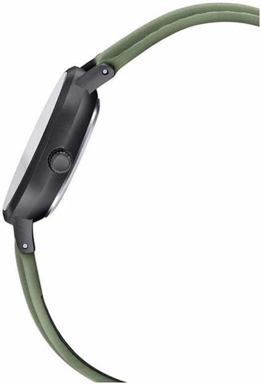 Casio Women's Analog Watch, Leather Strap - Green, LTP-VT02BL-3AUDF