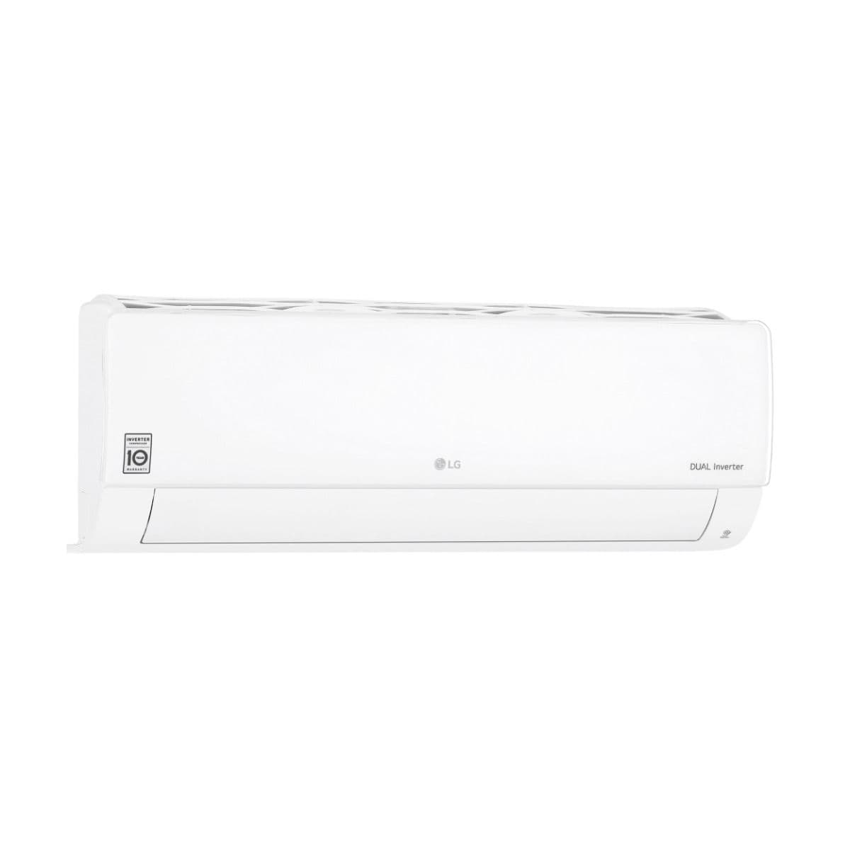 LG S4-Q12JA3AE Dual Cool Split Inverter Air Conditioner, 1.5 HP, Cooling Only - White