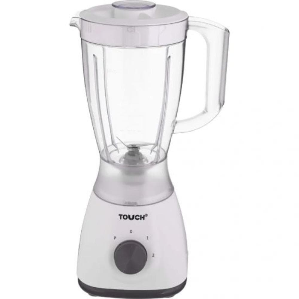 Touch Perfect Plus Blender, 600 Watt, 1.5 Liter, Grinder and Chopper, 40573 - White