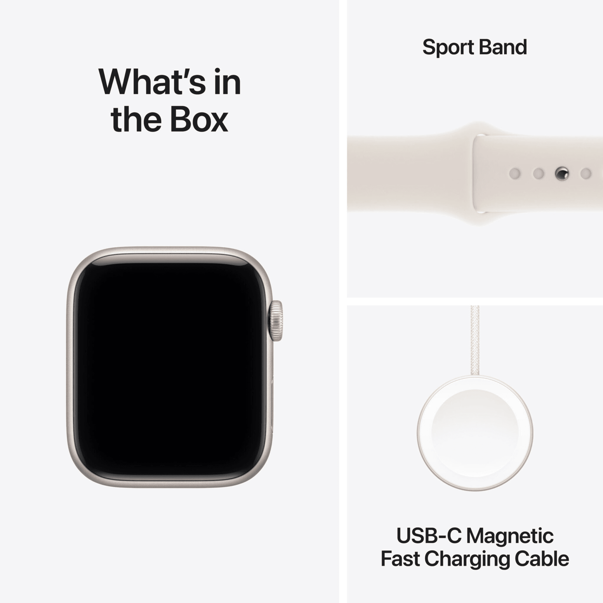 Apple Watch SE 3 | (44mm) (Starlight AI Star)