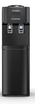 product-Fresh | Water Cooler, 2 Taps, Cold - warm Without Case - Black