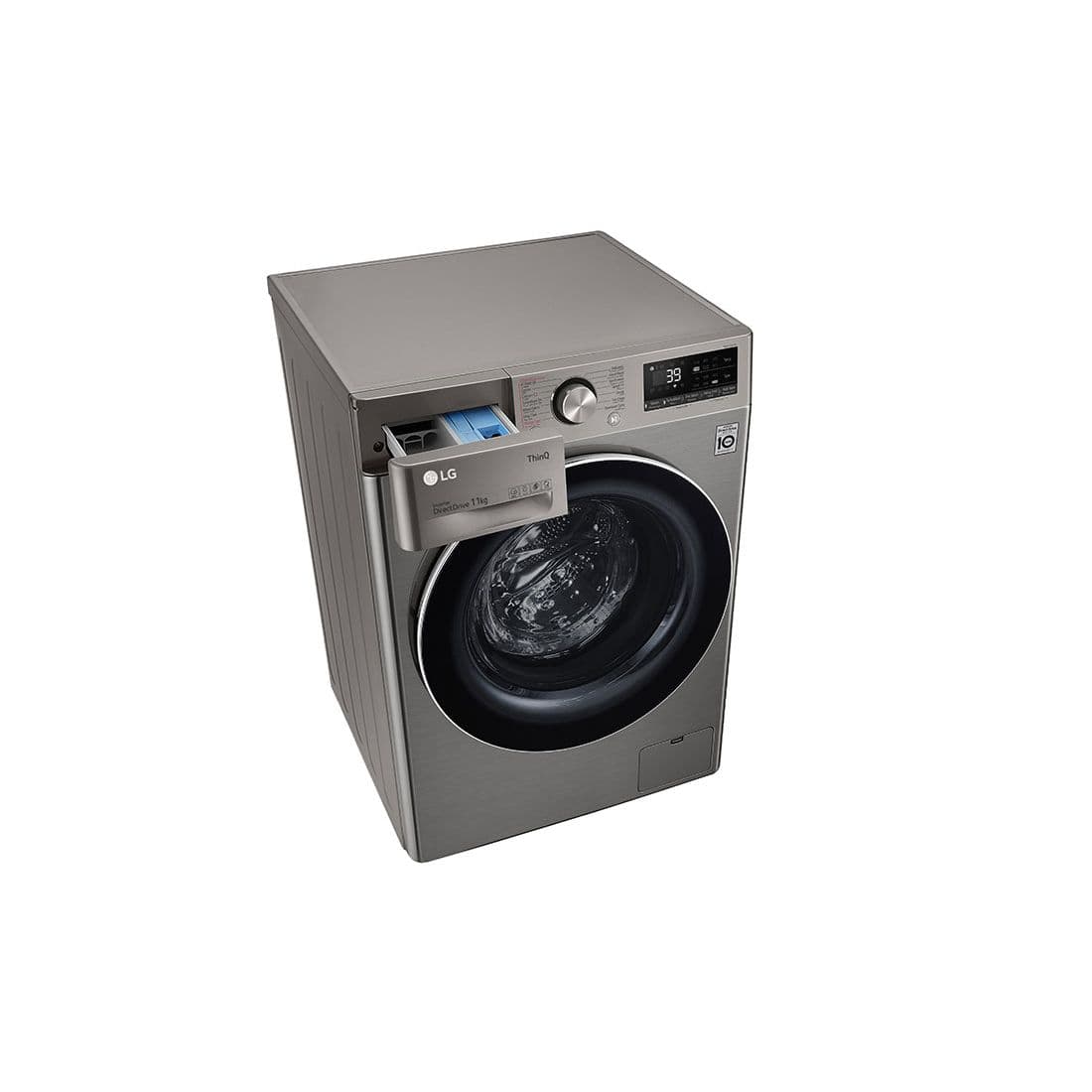 LG Vivace Fully Automatic Washing Machine, 11 kg, F4Y9EWG2PV - Silver