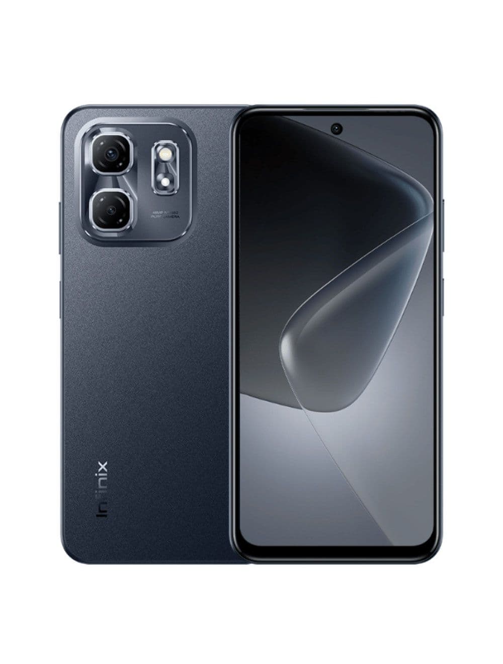 Infinix Hot 50i, 128GB, 6GB RAM, Dual SIM, 4G, Black, with 1 year warranty