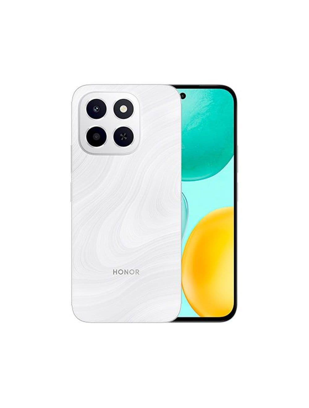 Honor X6c, 128GB, 6GB RAM Dual Sim, 4G - Moonlight White With 1 Year Warranty