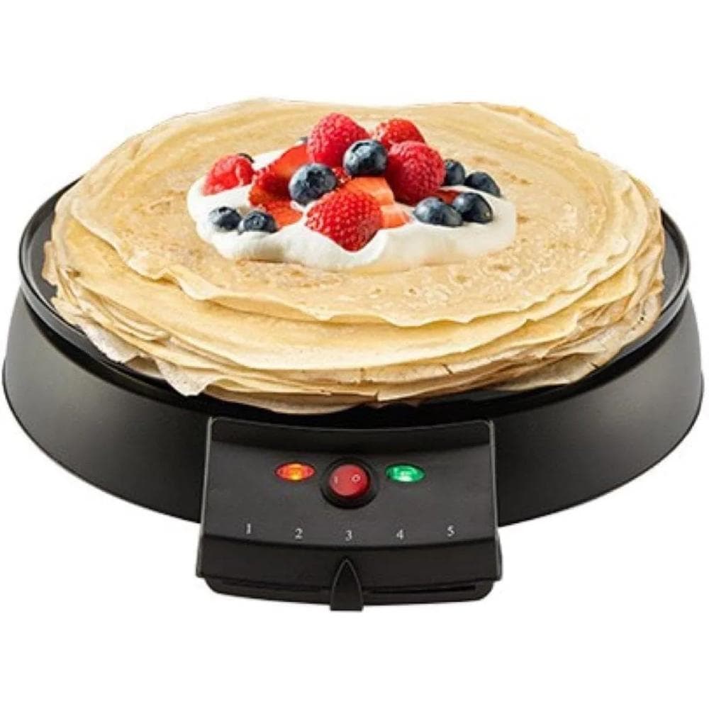 Mienta Rondo Crepe Maker, 1000W, CM46109A - Black