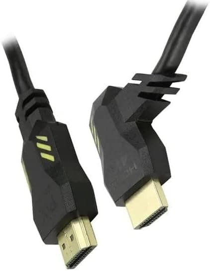HDMI 9H Cable, 3 M, 90 Degree Angle - Black