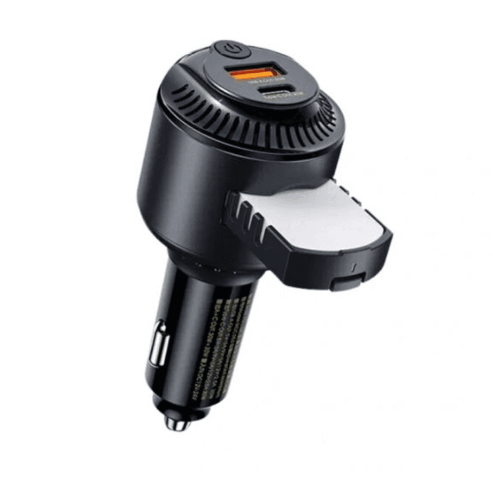 Remax Adapter Car Charger 60W with air freshener - RCC353 - Black