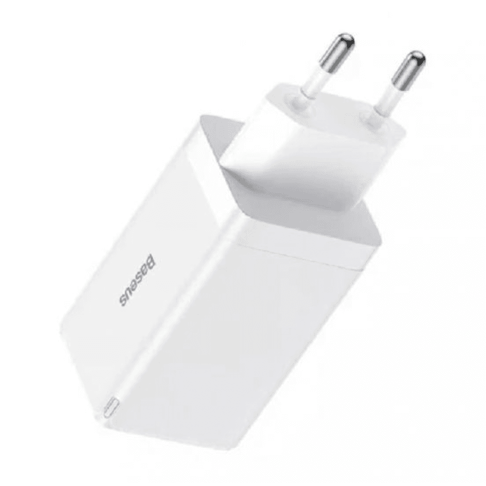 Baseus GaN5 Pro Fast Charger, 65W, CCGGP1220202 - White