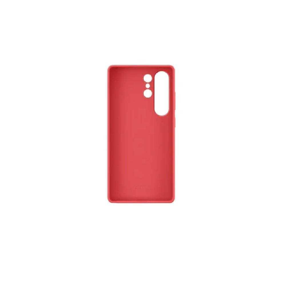 Samsung Silicone Back Cover For Samsung Galaxy S25 Ultra, Red - EF-PS938CMEGWW

