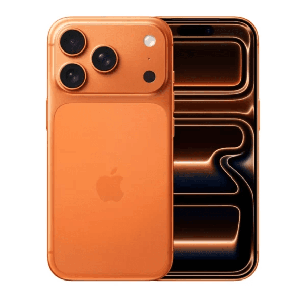 آيفون 17 برو آبل مع فيس تايم، 256 جيجابايت، 12 جيجابايت - برتقالي كوني
