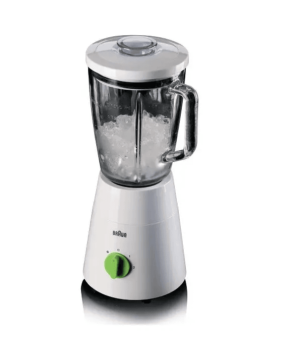 Braun Blender, 1.5L, 500W, 2 Speeds, 2 Grinders, 0153 Braun - White Green