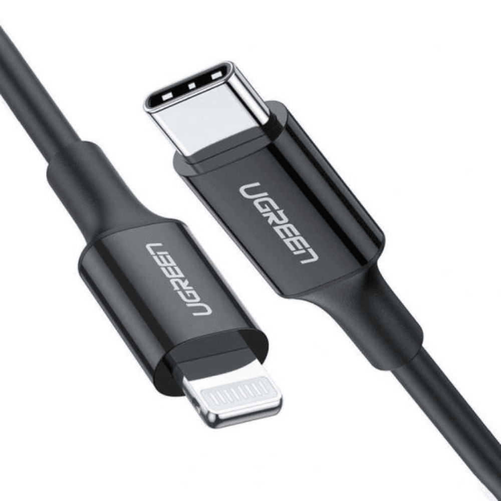 UGREEN 60752 Cable USB-C to Lightning, 2M - Black