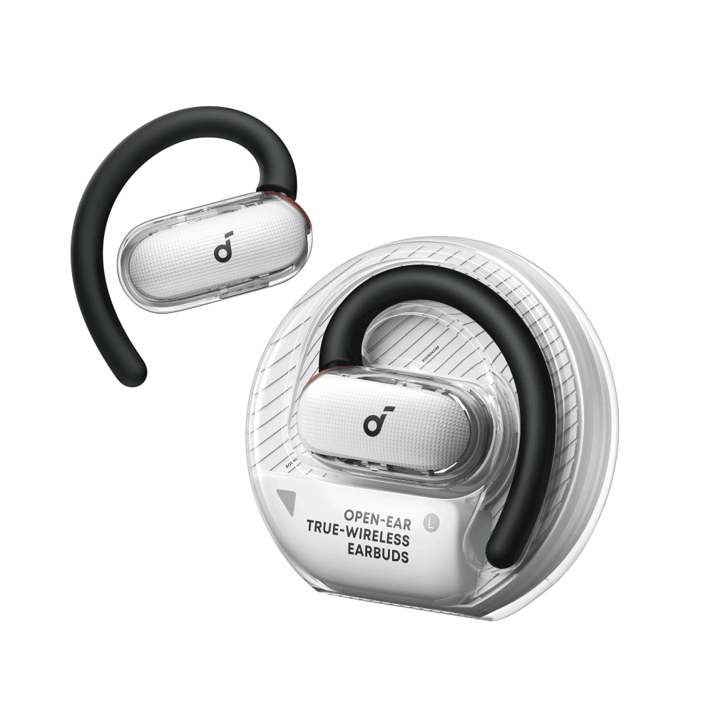 Anker Soundcore V40i Open-Ear Earbuds - A3878H21 - White