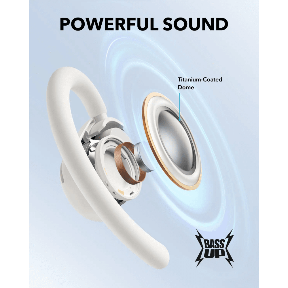 Anker Soundcore V20i 36H Playtime, Bluetooth 5.4 Earbuds, A3876H21 - White