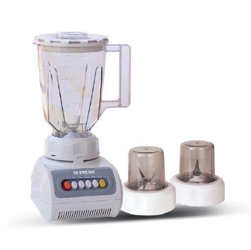 Fresh Jumbo Blender, 350 Watts, 2 Mills, ST999 - White