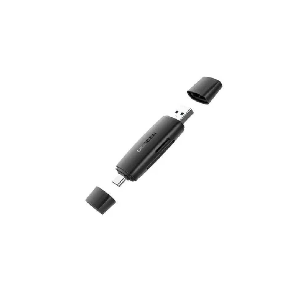 قارئ بطاقات متعدد الوظائف يوجرين - أسود