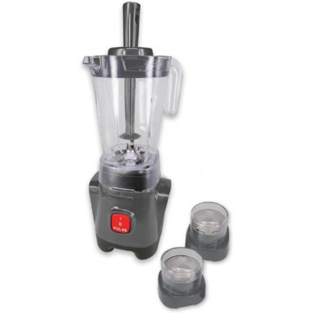 Moulinex Genuine Blender With 2 Grinder, 400W, 1.25, LM2429EG - Dark Gray