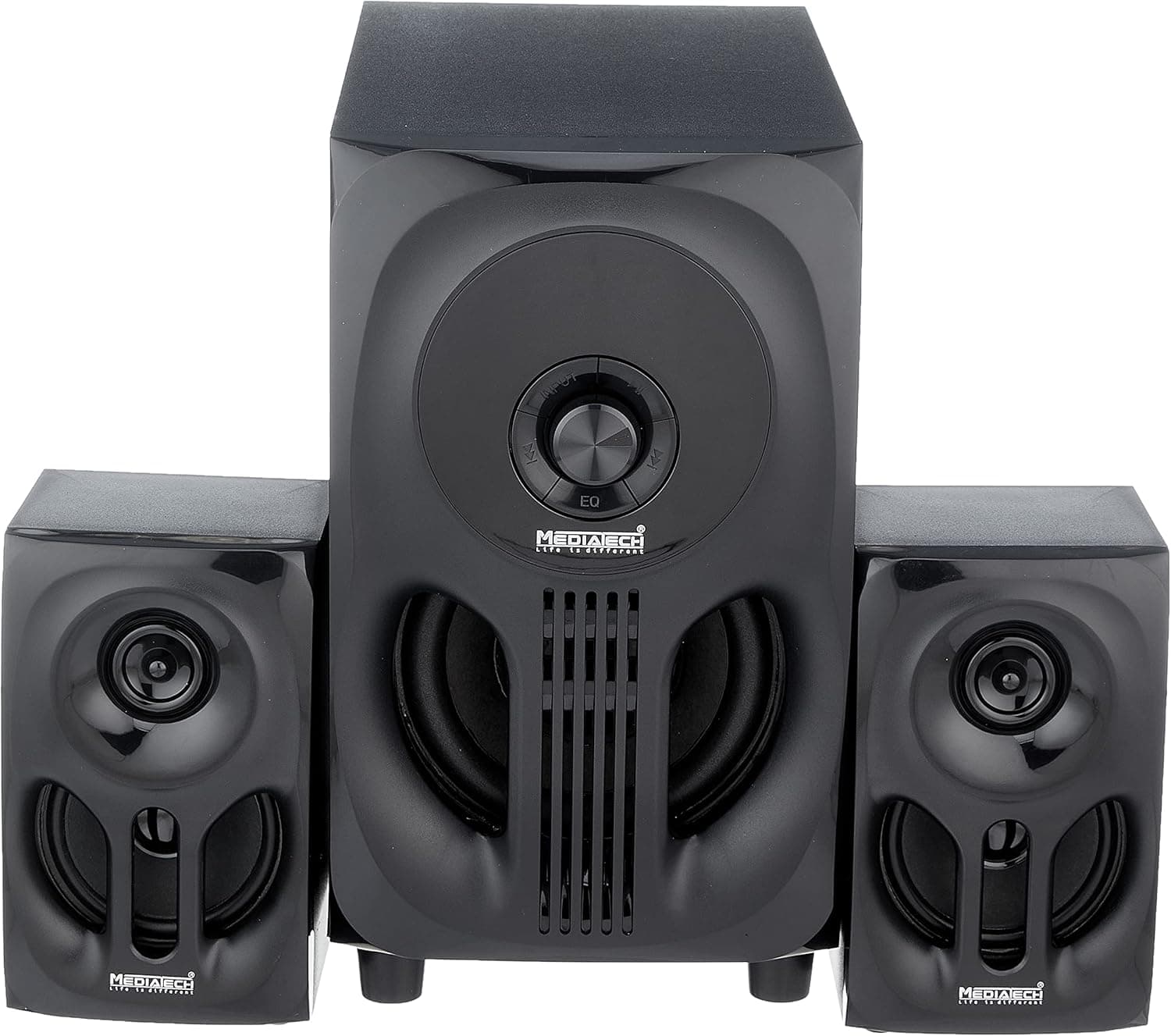 صب ووفر ميديا ​​تيك، بلوتوث ، 3 وحدات،  MT 330 - اسود