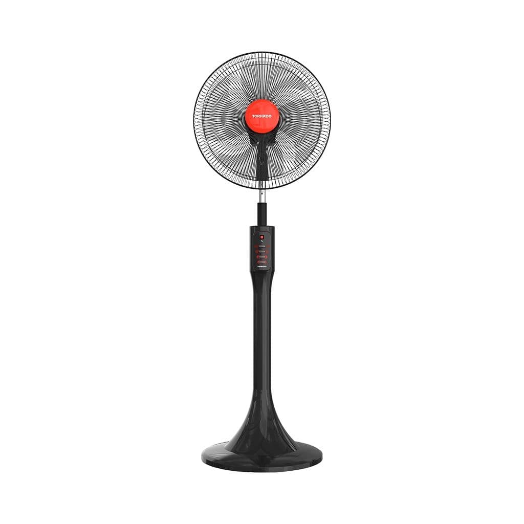 Tornado Stand Fan, 16 Inch, 4 Blades, EFS111M - Black