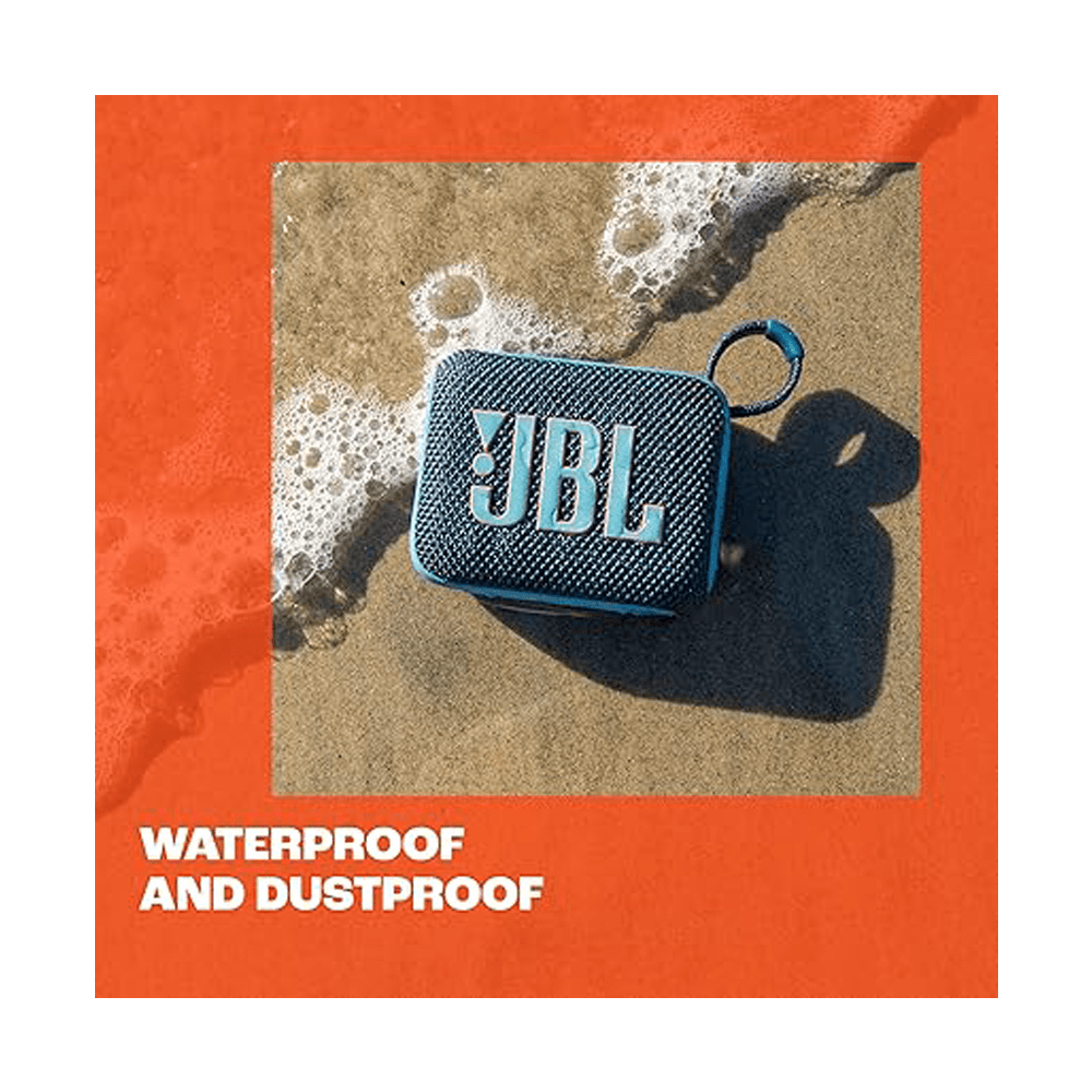 JBL Go 4 Bluetooth Speaker - Blue