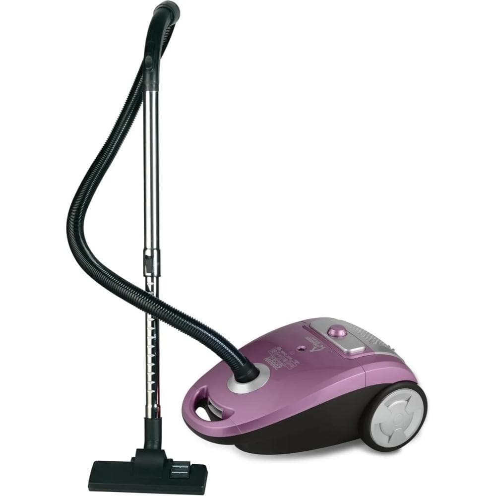 Penguin Zero Dust Bagged Canister Vacuum Cleaner, 2000 Watt, Purple - PV2000