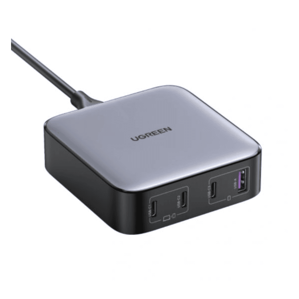 Ugreen CD328 Nexode PD Gan Fast Charger 100W, 4 Ports - Black