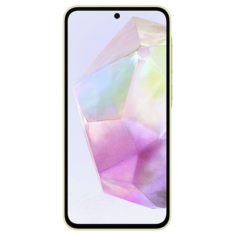 SAMSUNG Galaxy A35 Dual SIM, 128GB, 8GB RAM, 5G - Yellow, One Year Local Warranty