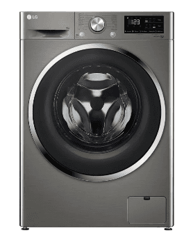 product-LG | Front Loading Automatic Washing Machine, 8 Kg, Led Display, Steam Technology - Silver, F4R3TYGCP