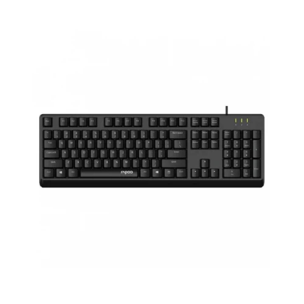 Rapoo NK1900 Wired Keyboard - Black