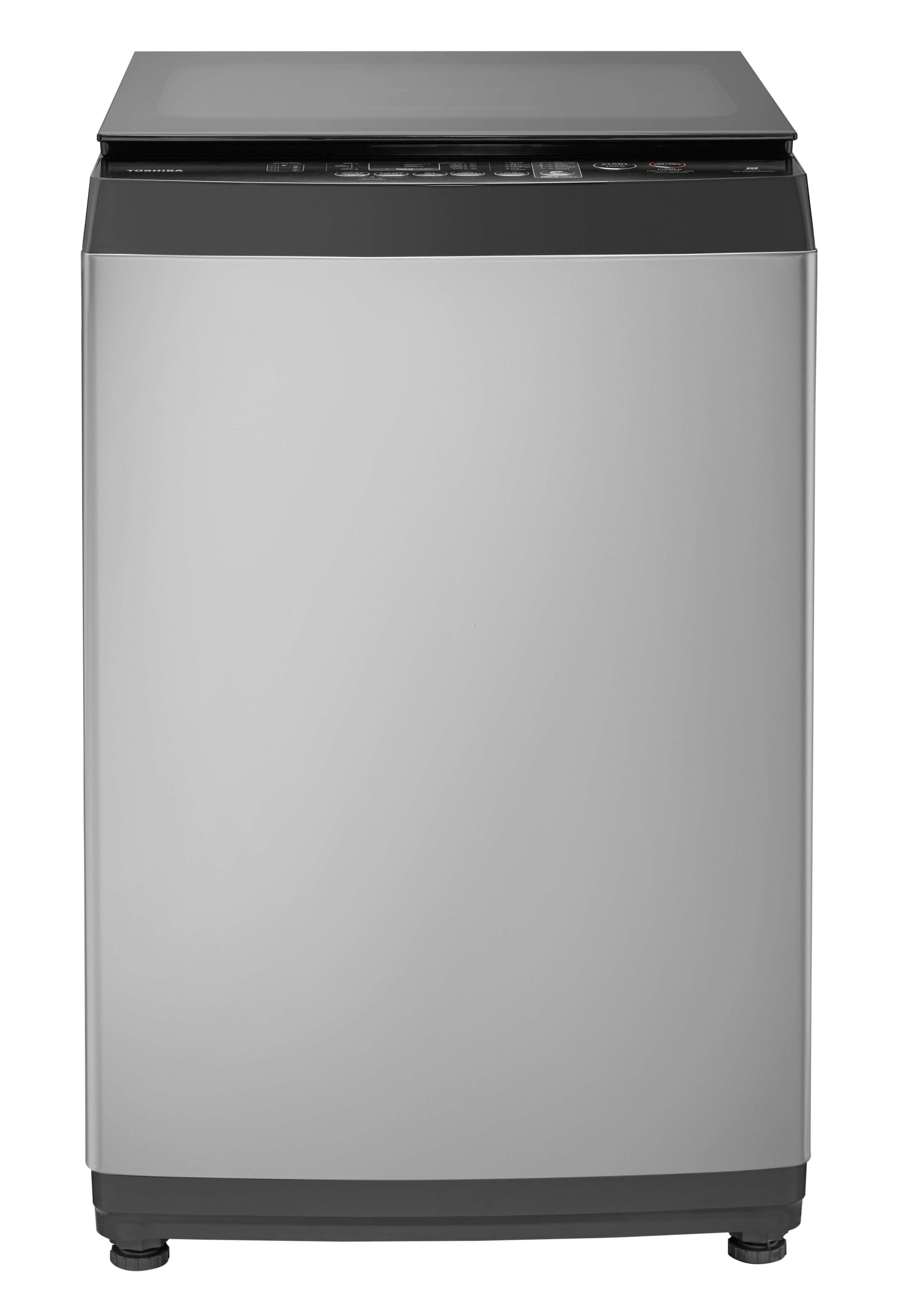 غسالة ملابس توشيبا، فوق أتوماتيك، 9 كيلو جرام، AW-J900DUPEG(SK) - فضي