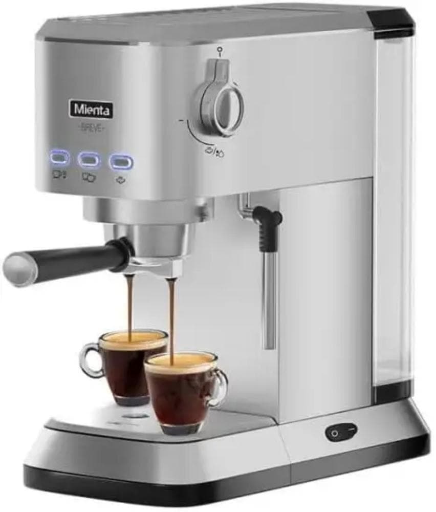 Mienta Espresso Machine, Silver - CM31916A