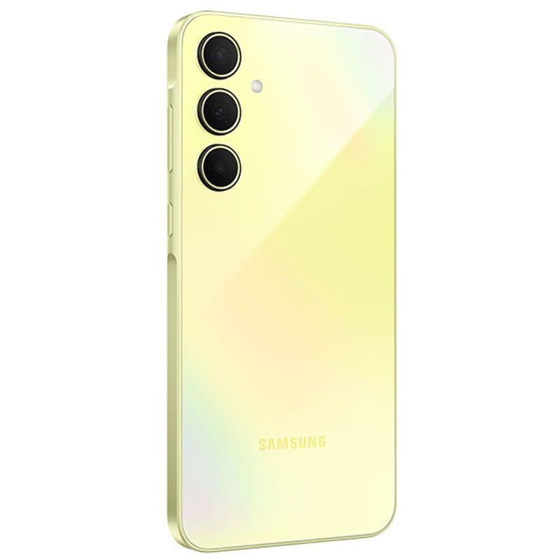 SAMSUNG Galaxy A35 Dual SIM, 128GB, 8GB RAM, 5G - Yellow, One Year Local Warranty