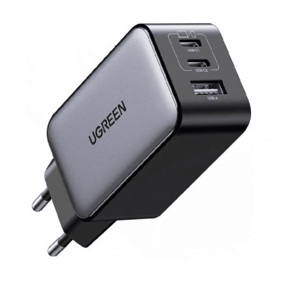 Ugreen CD244 Home Charger Adapter 65W GAN - Black
